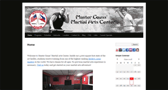 Desktop Screenshot of gaussmartialarts.com